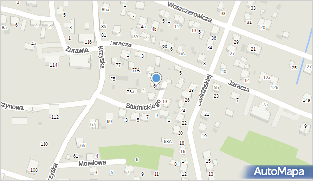Tarnów, Studnickiego Witolda Gizberta, 8, mapa Tarnów