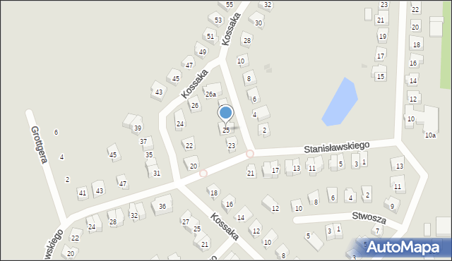 Tczew, Stanisławskiego Jana, 25, mapa Tczew