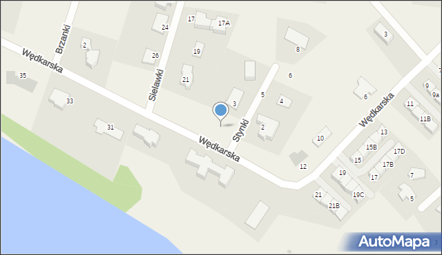 Tomaszkowo, Stynki, 1, mapa Tomaszkowo