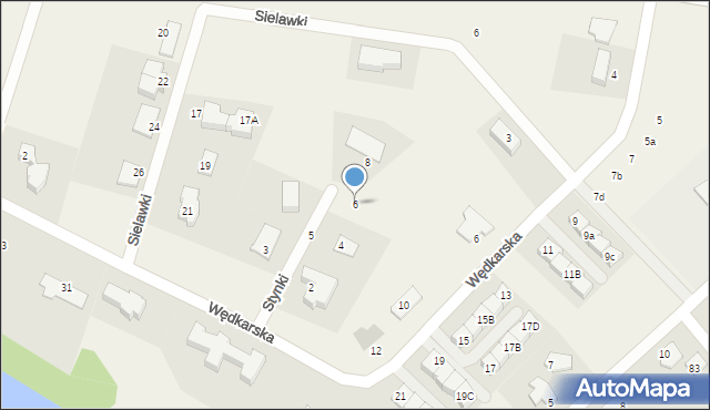 Tomaszkowo, Stynki, 6, mapa Tomaszkowo
