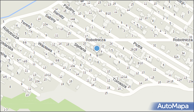 Tomaszów Mazowiecki, Stefana, 5, mapa Tomaszów Mazowiecki