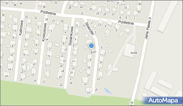 Tomaszów Mazowiecki, Stokrotki, 4, mapa Tomaszów Mazowiecki