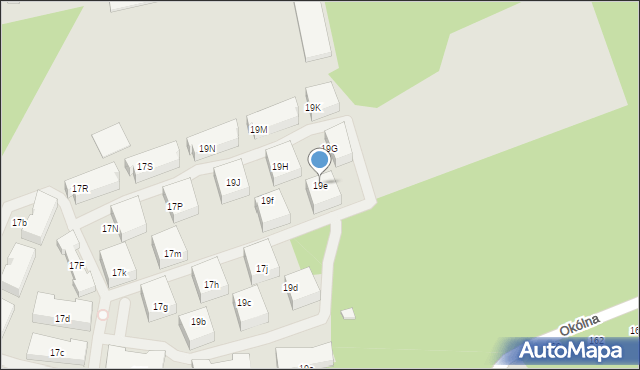 Toruń, Strzałowa, 19e, mapa Torunia