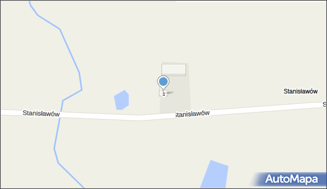 Tretki, Stanisławów, 4, mapa Tretki