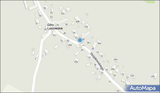 Trzebinia, Stojałowskiego, 47, mapa Trzebinia