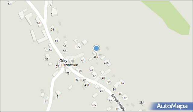 Trzebinia, Stojałowskiego, 48A, mapa Trzebinia