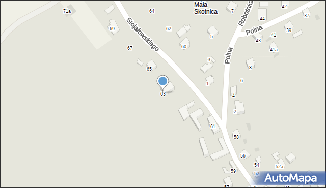 Trzebinia, Stojałowskiego, 63, mapa Trzebinia