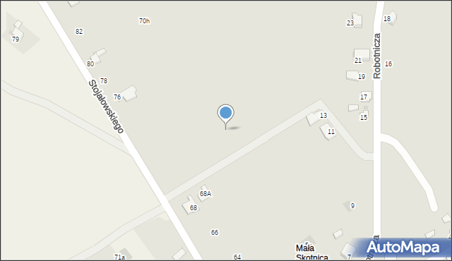 Trzebinia, Stojałowskiego, 70m, mapa Trzebinia