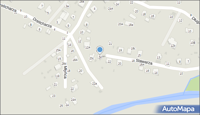 Tuchów, Stawarza Antoniego, kpt., 24, mapa Tuchów