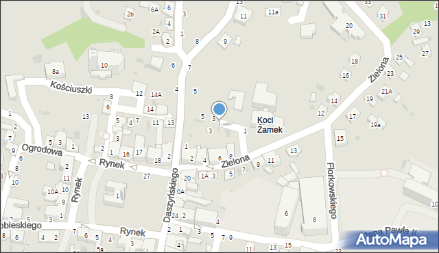 Tuchów, Stroma, 4, mapa Tuchów