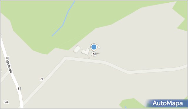 Tuchów, Strzelecka, 26, mapa Tuchów