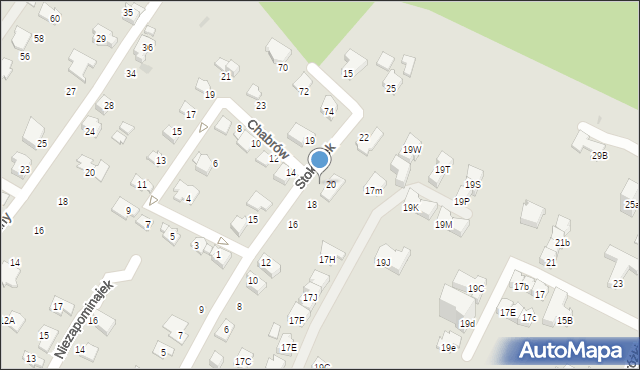 Tychy, Stokrotek, 14, mapa Tychów