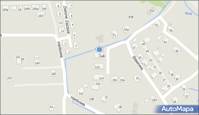 Tyczyn, Stawowa, 31c, mapa Tyczyn