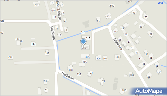 Tyczyn, Stawowa, 31D, mapa Tyczyn