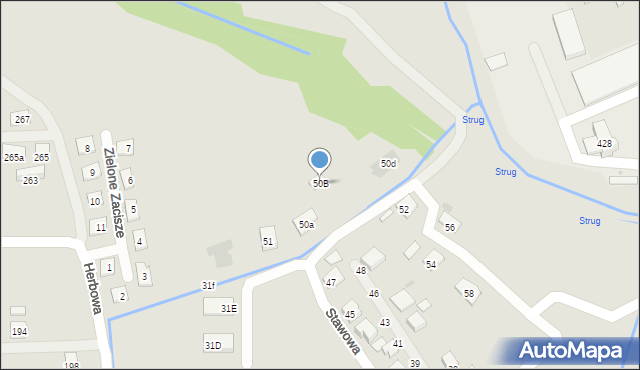 Tyczyn, Stawowa, 50B, mapa Tyczyn