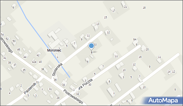 Ujsoły, Stolarska, 8, mapa Ujsoły