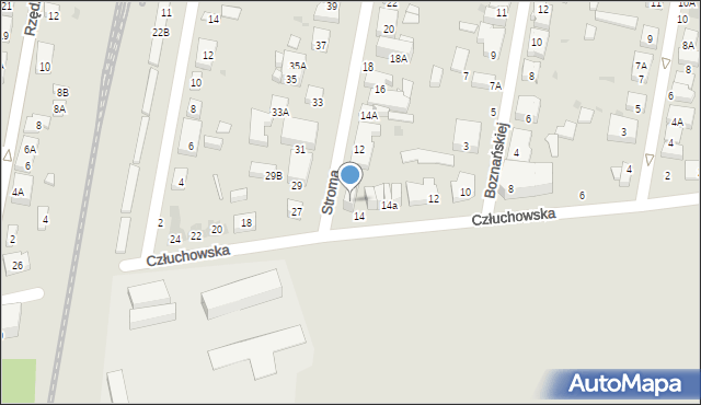 Warszawa, Stroma, 8, mapa Warszawy