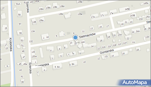 Warszawa, Stelmachów, 12, mapa Warszawy