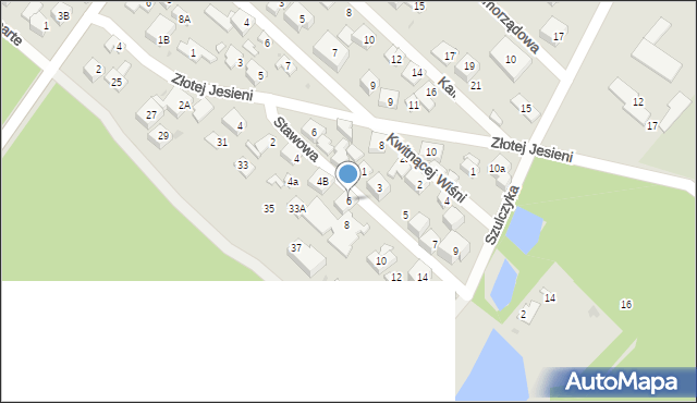 Warszawa, Stawowa, 6, mapa Warszawy