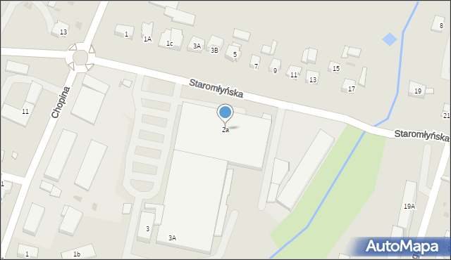 Wejherowo, Staromłyńska, 2a, mapa Wejherowo