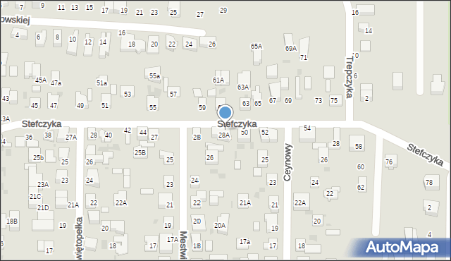 Wejherowo, Stefczyka Franciszka, 48b, mapa Wejherowo