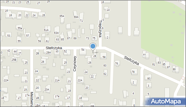 Wejherowo, Stefczyka Franciszka, 56, mapa Wejherowo