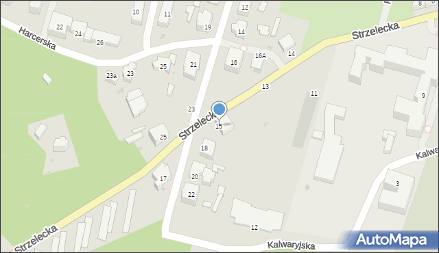 Wejherowo, Strzelecka, 15, mapa Wejherowo