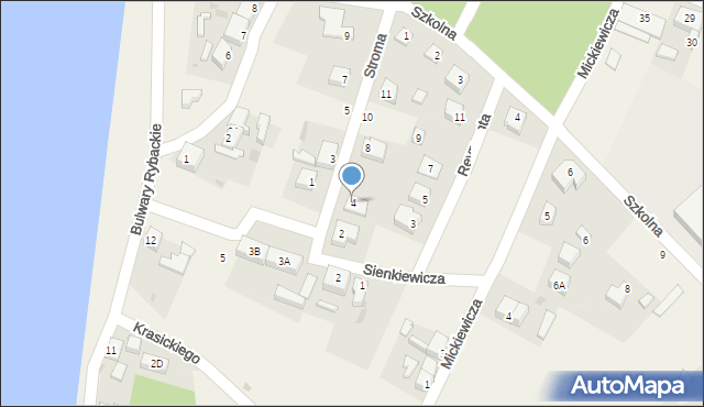 Widuchowa, Stroma, 4, mapa Widuchowa