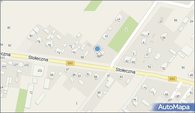 Wiktorów, Stołeczna, 66, mapa Wiktorów