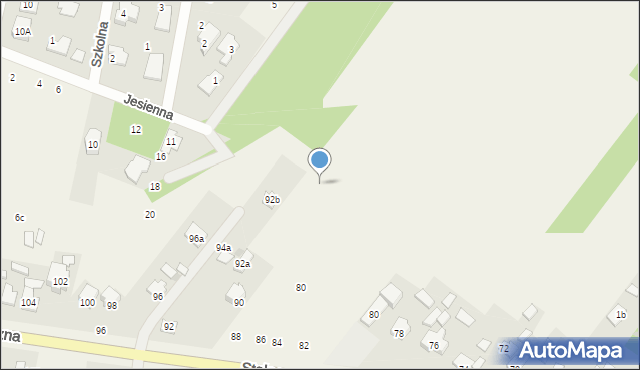 Wiktorów, Stołeczna, 90a, mapa Wiktorów