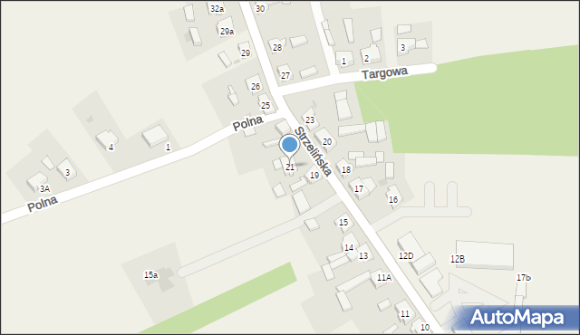 Wilczyn, Strzelińska, 21, mapa Wilczyn