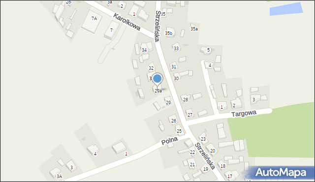 Wilczyn, Strzelińska, 29a, mapa Wilczyn