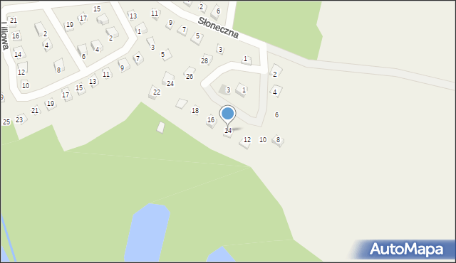 Wilkasy, Storczykowa, 14, mapa Wilkasy