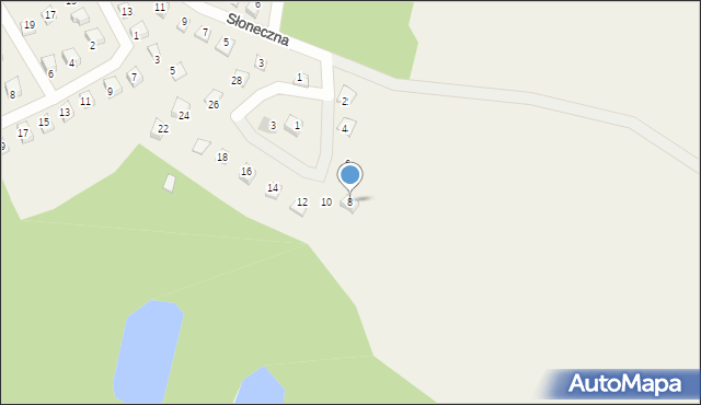 Wilkasy, Storczykowa, 8, mapa Wilkasy