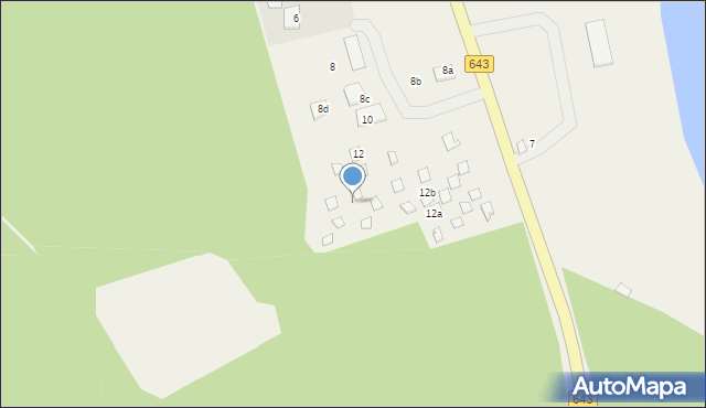 Wilkasy, Strzelce, 12f, mapa Wilkasy