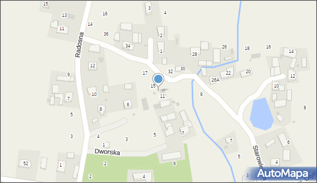 Wilków, Starowiejska, 13, mapa Wilków
