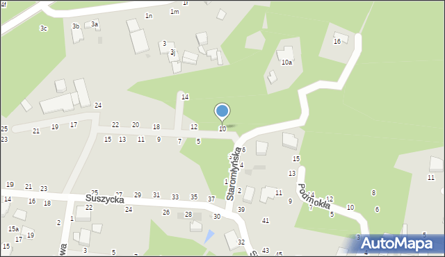 Włocławek, Staromłyńska, 10, mapa Włocławka