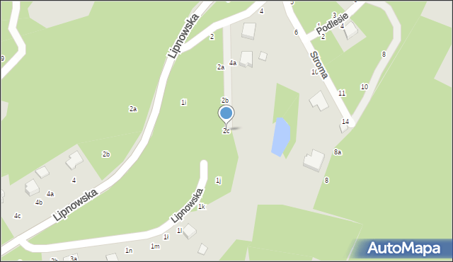 Włocławek, Stroma, 2c, mapa Włocławka