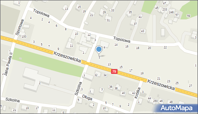 Wola Filipowska, Stolarska, 2, mapa Wola Filipowska