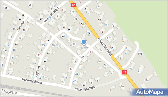 Wołczyn, Stalmacha, 2, mapa Wołczyn