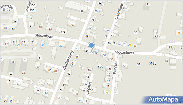 Wrocław, Stoczniowa, 47, mapa Wrocławia