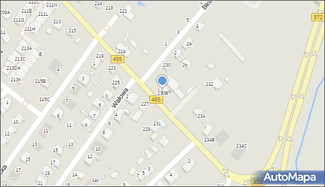 Wrocław, Strachocińska, 230A, mapa Wrocławia