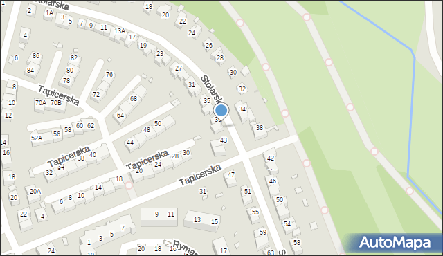 Wrocław, Stolarska, 41, mapa Wrocławia