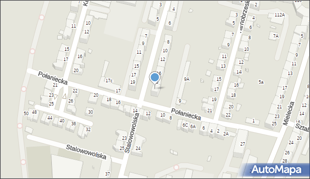 Wrocław, Stalowowolska, 20, mapa Wrocławia