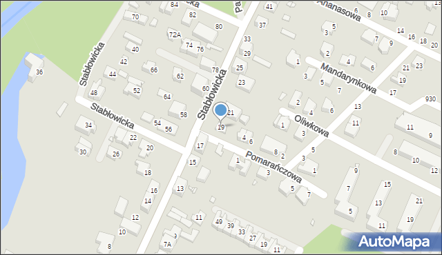 Wrocław, Stabłowicka, 19, mapa Wrocławia