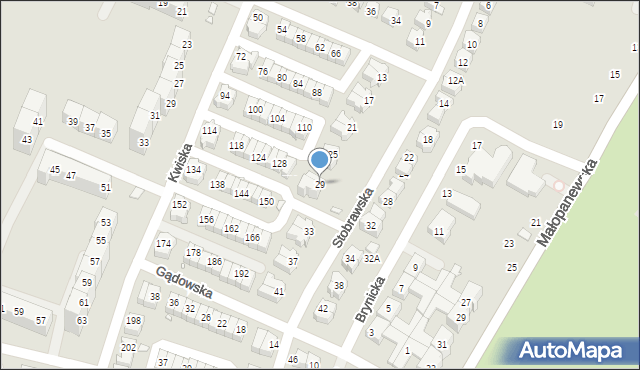 Wrocław, Stobrawska, 29, mapa Wrocławia