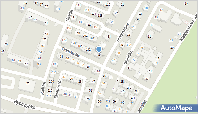 Wrocław, Stobrawska, 43, mapa Wrocławia