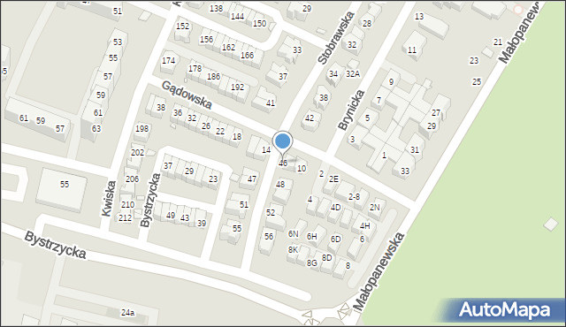 Wrocław, Stobrawska, 46, mapa Wrocławia