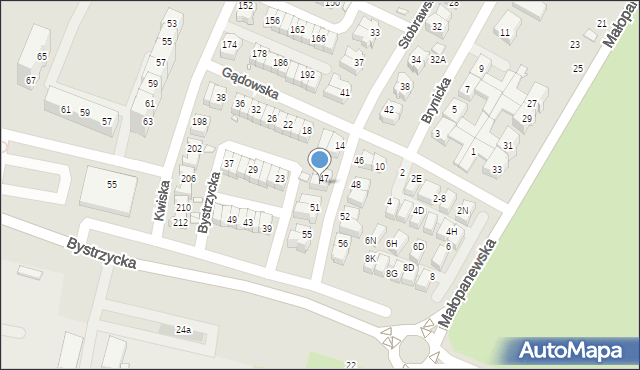 Wrocław, Stobrawska, 49, mapa Wrocławia