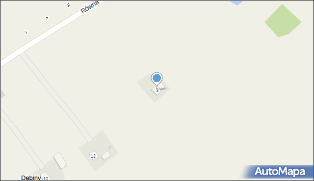 Wymysłowo, Stawowa, 3, mapa Wymysłowo